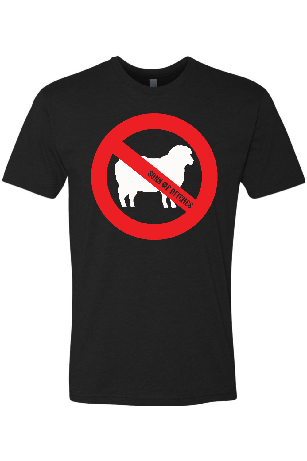 New No Sheep T-shirt
