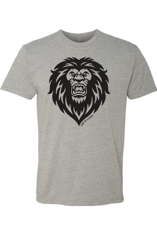 New Lions Head T-shirt Dark Heather Grey
