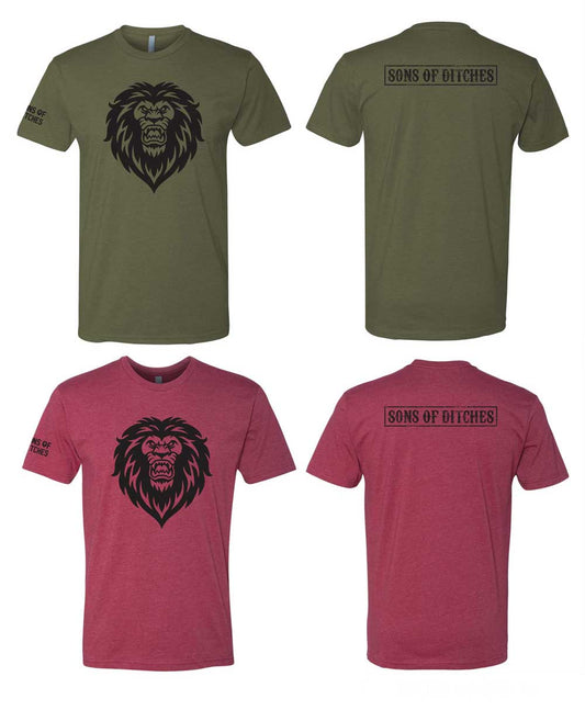 SOD Lions Head T-Shirt - Male